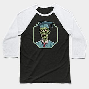 Graduate zombie Baseball T-Shirt